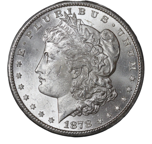 1878 7TF Morgan Dollar CAC MS64 Witterbrick, VAM 171