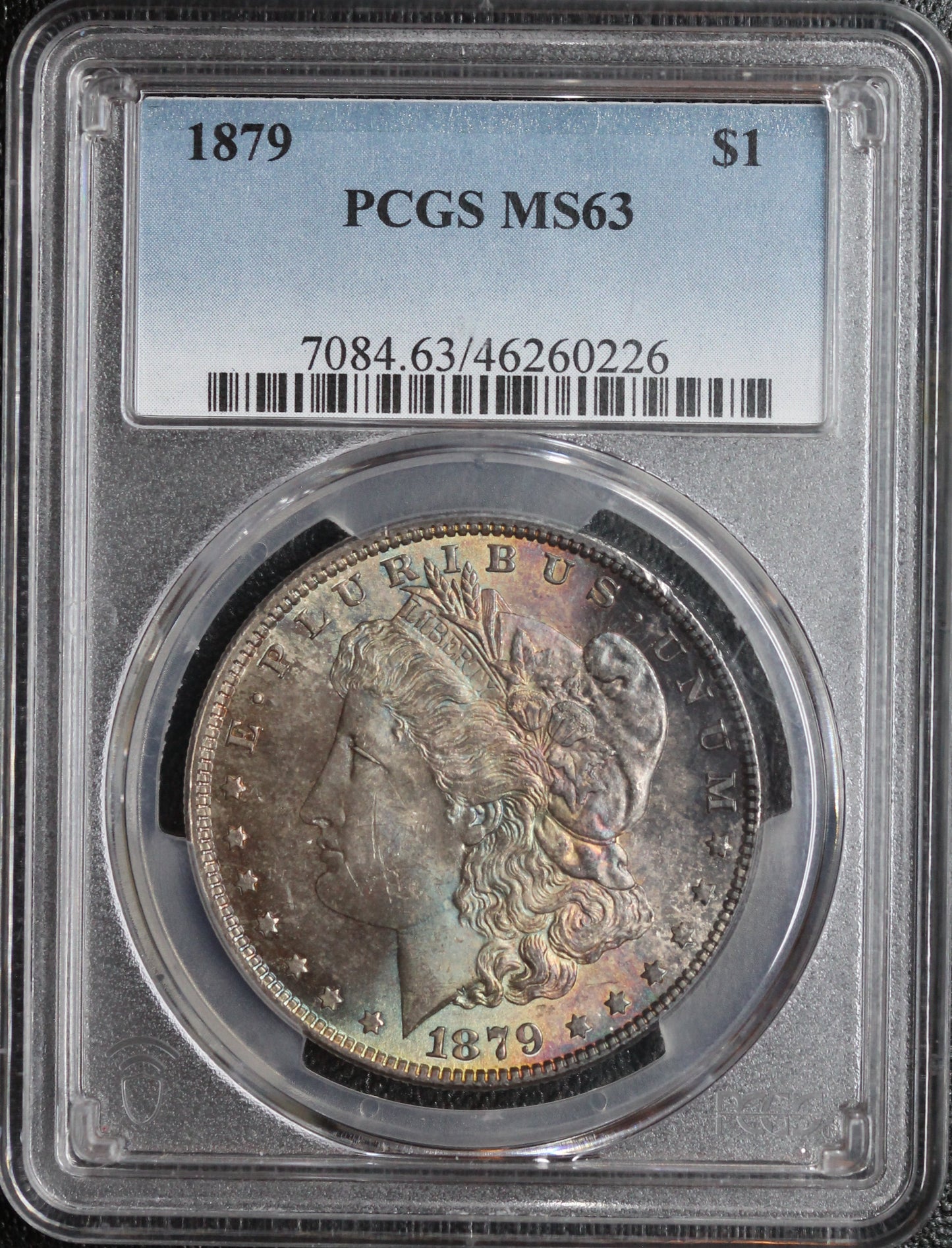 1879 Morgan Dollar PCGS MS63