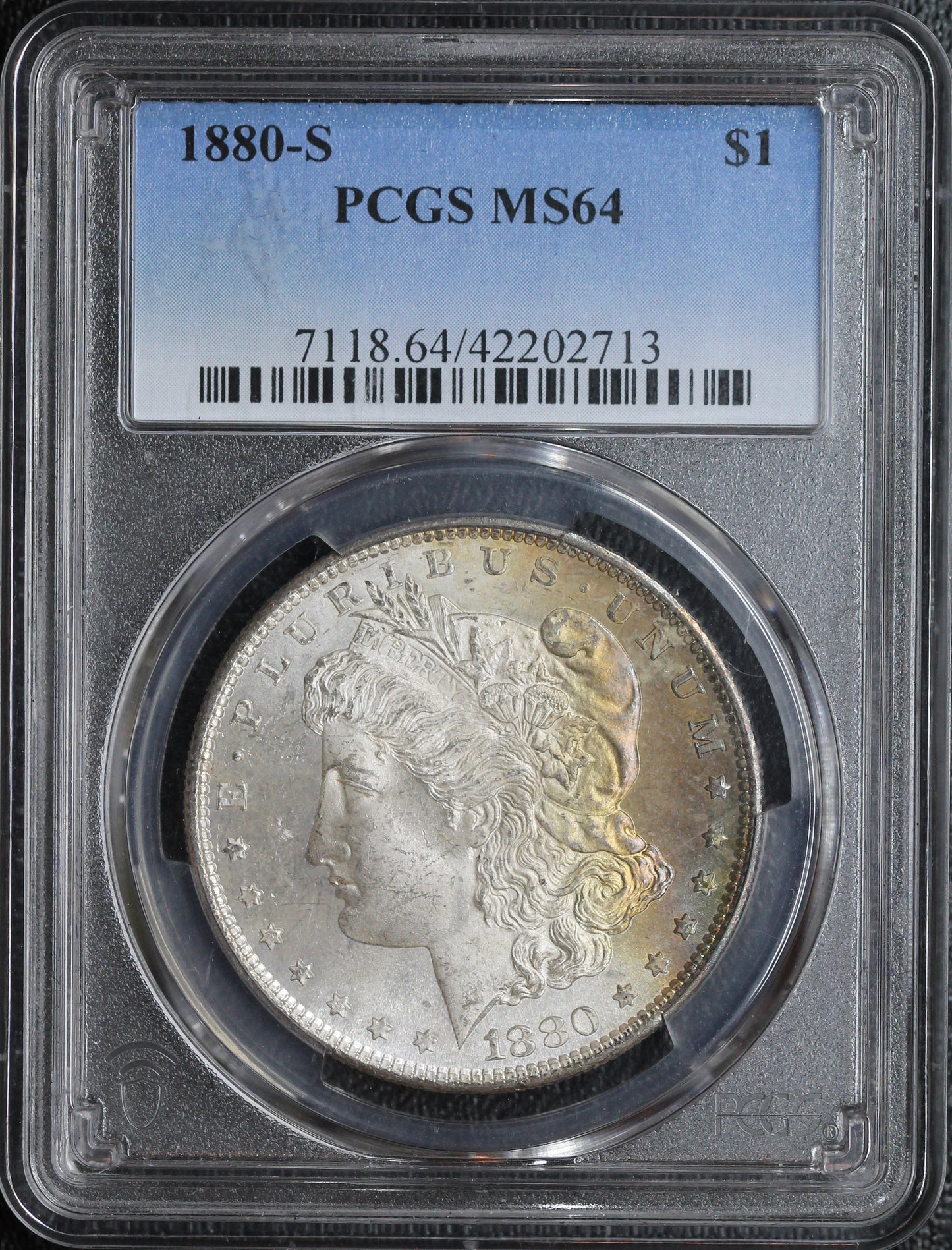 1880-S Morgan Dollar PCGS MS64
