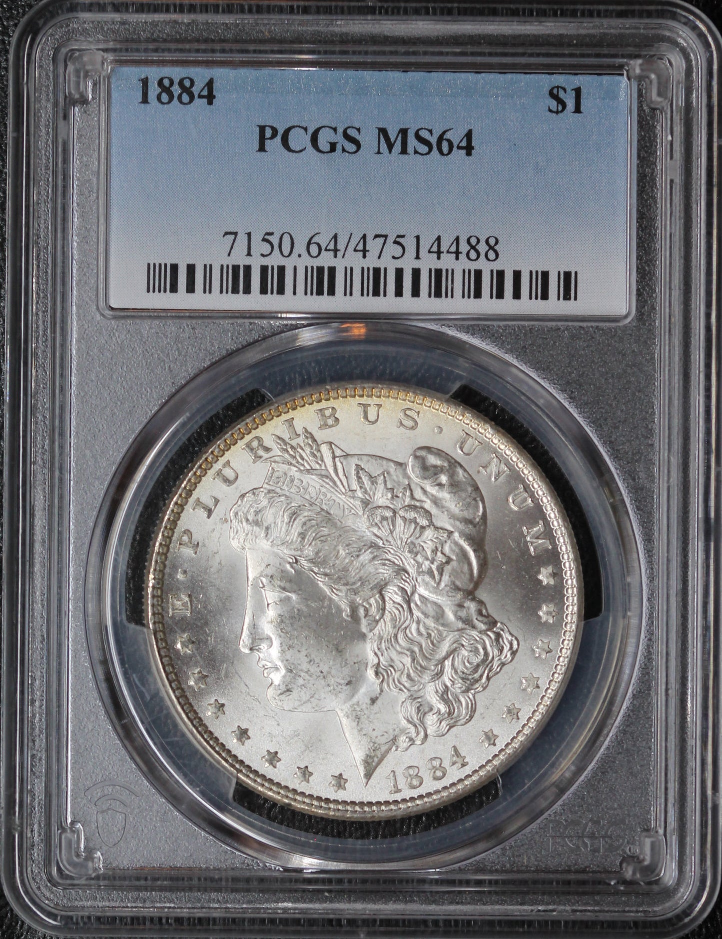 1884 Morgan Dollar PCGS MS64