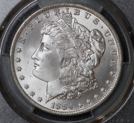 1884-O Morgan Dollar PCGS MS66 VAM 6