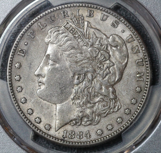 1884-S Morgan Dollar PCGS XF45