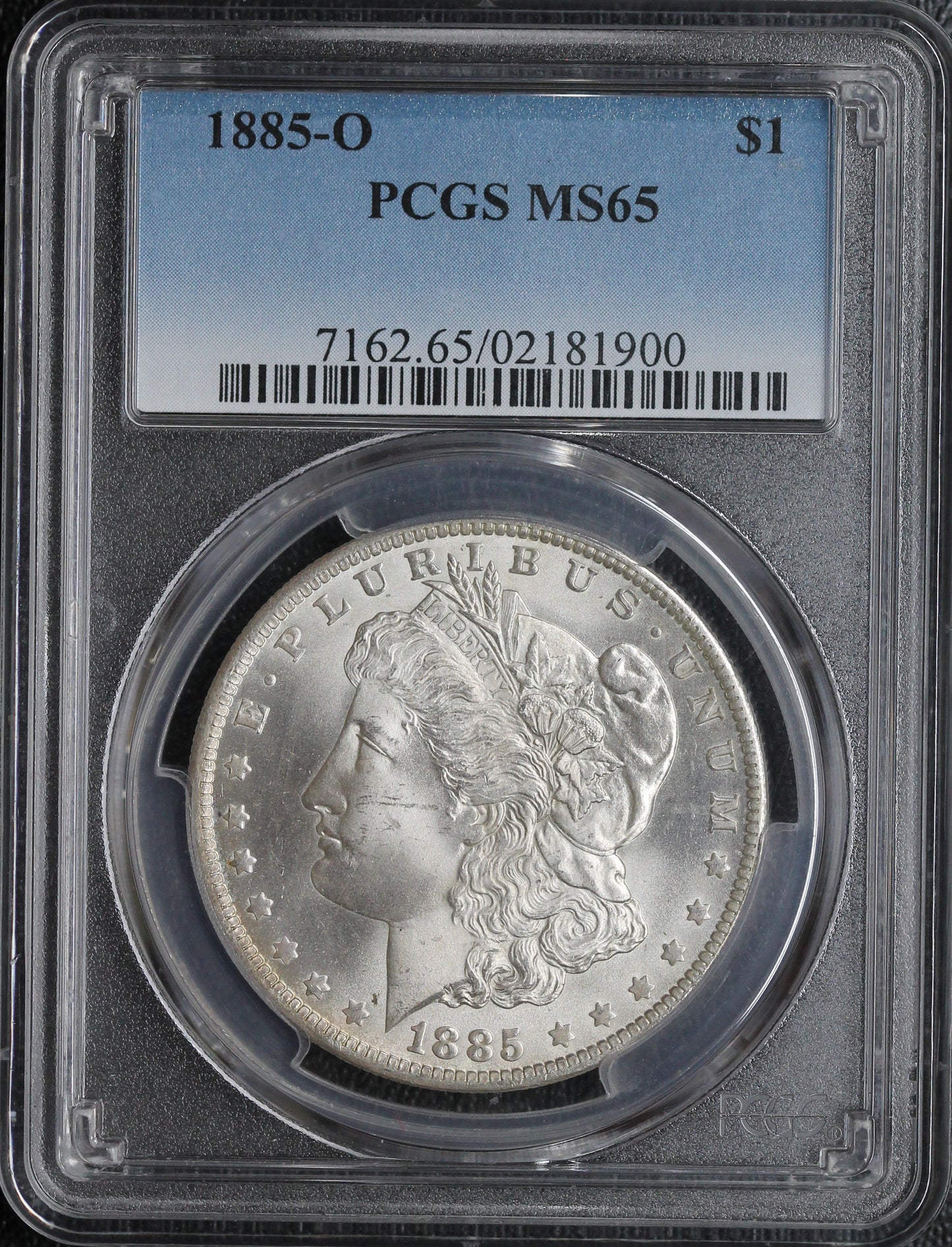 1885-O Morgan Dollar PCGS MS65