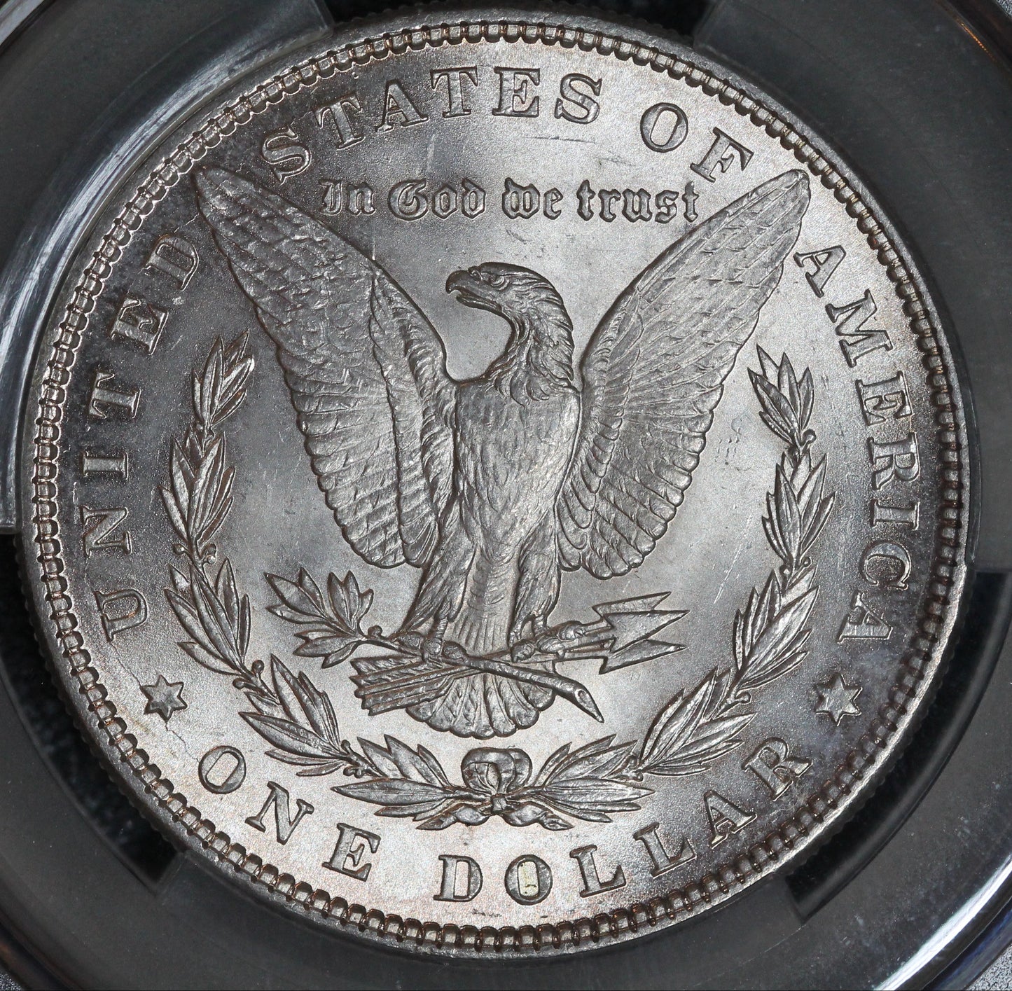 1885 Morgan Dollar CAC MS63