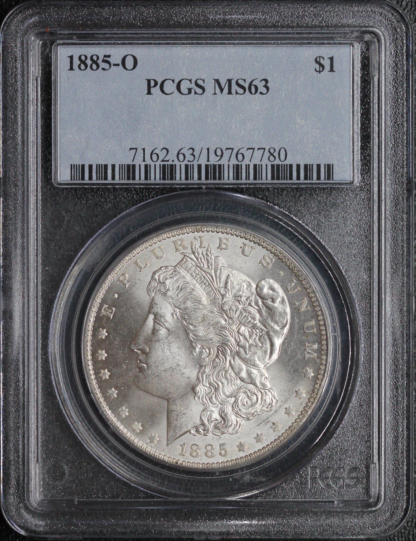 1885-O Morgan Dollar PCGS MS63