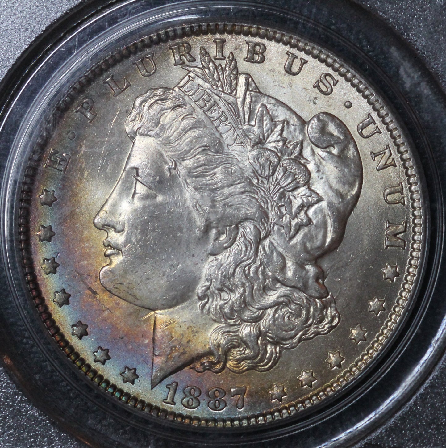 1887 Morgan Dollar PCGS CAC MS64