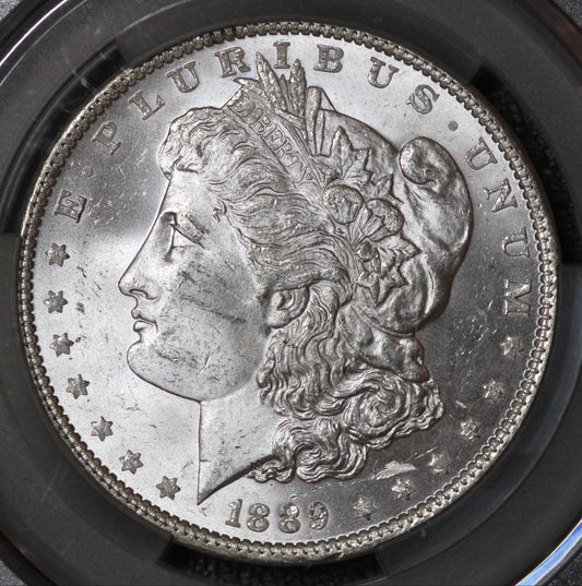1889 Morgan Dollar CAC MS62