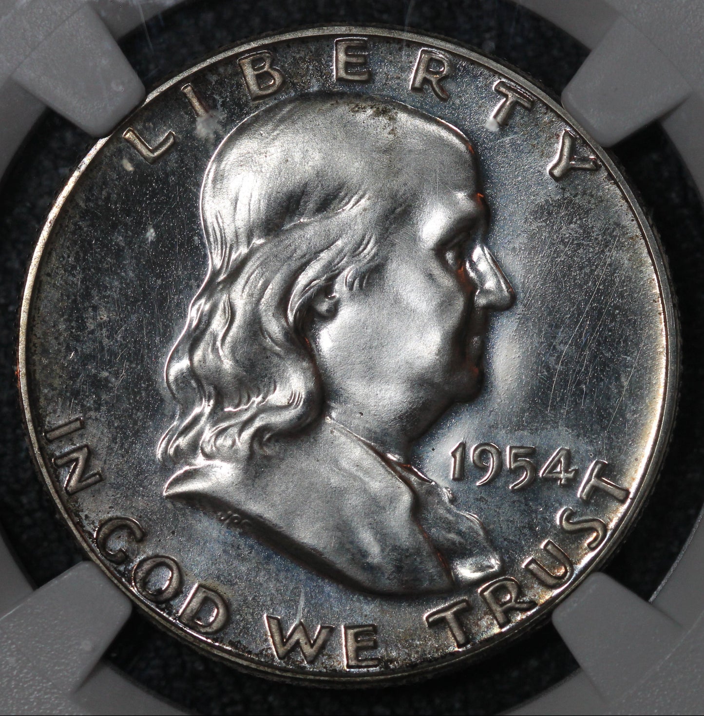 1954 Franklin Half Dollar NGC PF62