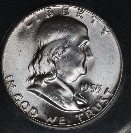 1955 Franklin Half Dollar "Bugs Bunny" FS-401 ANACS MS65