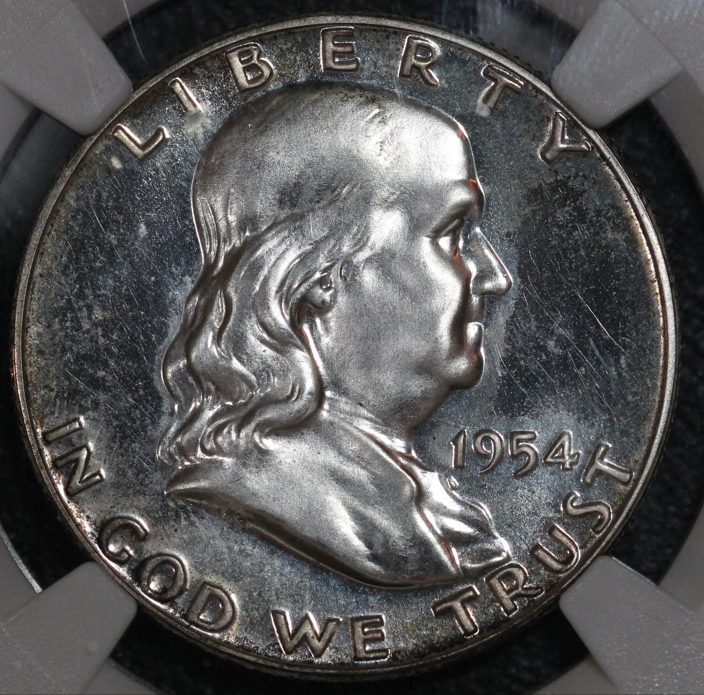 1954 Franklin Half Dollar NGC PF62