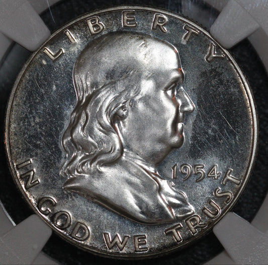 1954 Franklin Half Dollar NGC PF62
