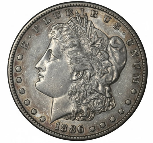 1886-S Morgan Dollar AU53