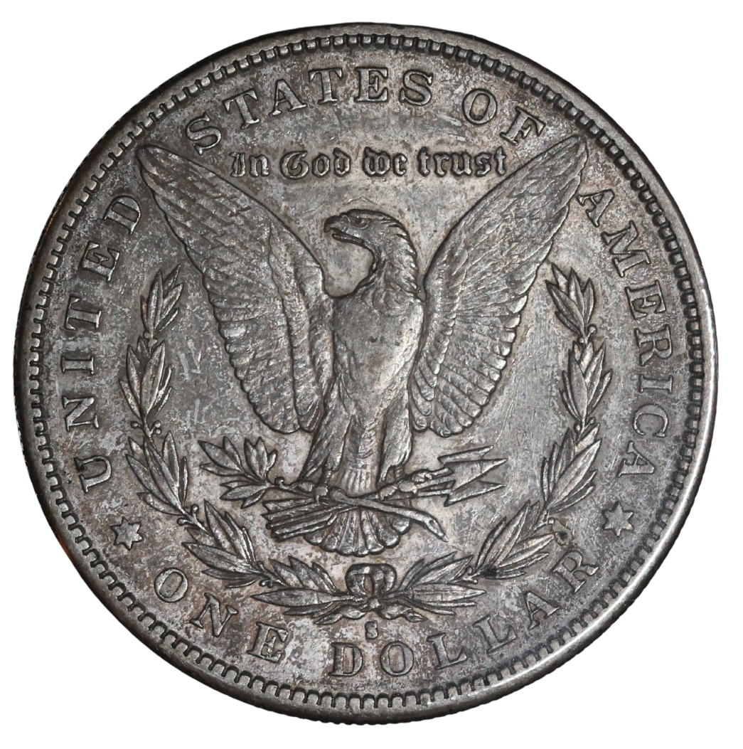 1886-S Morgan Dollar AU53