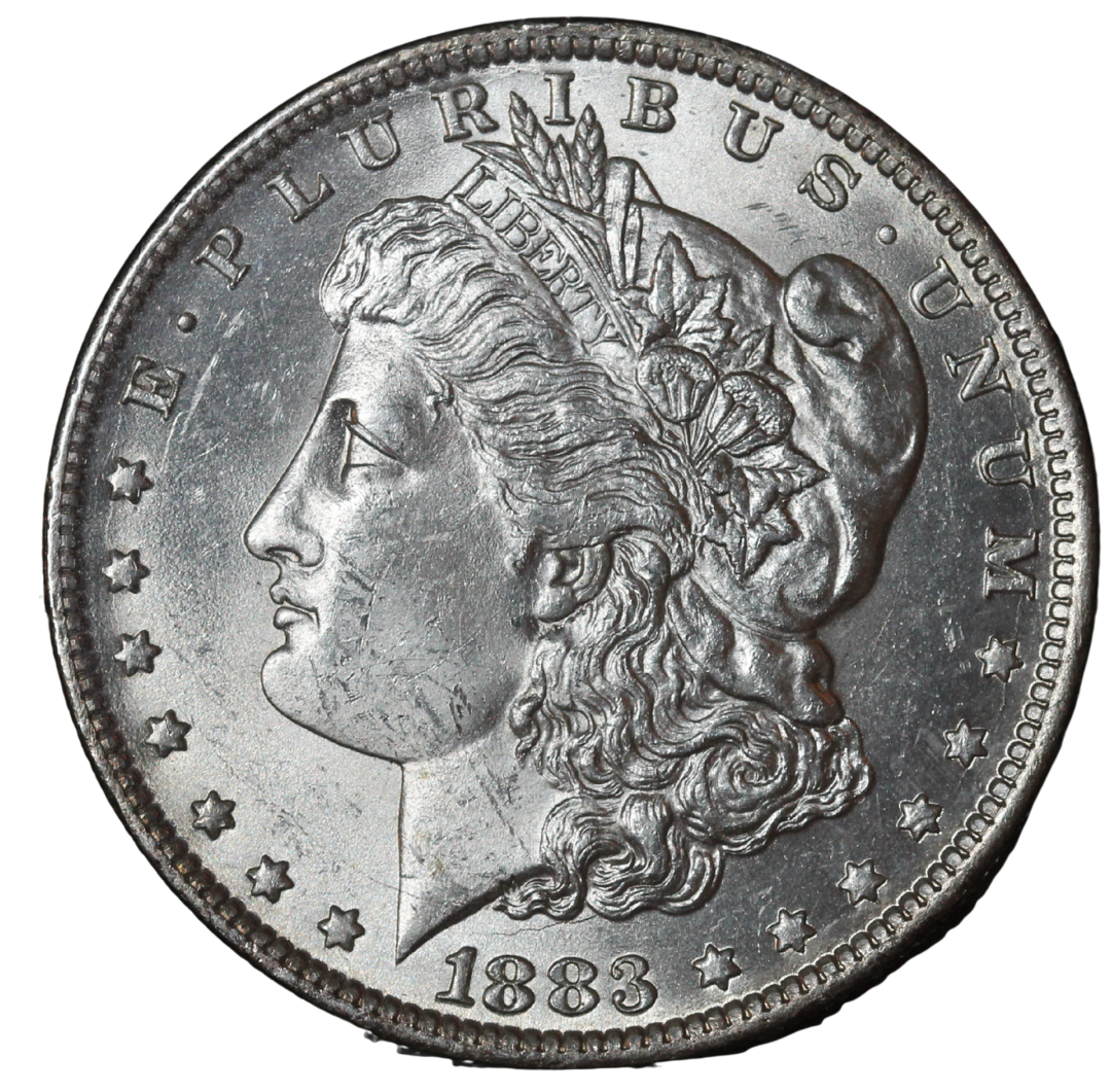 1883-O Morgan Dollar MS63